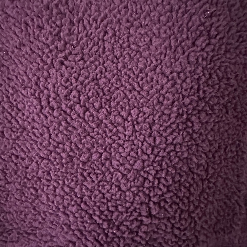 American Eagle fuzzy fleece hooded zip up - Picture 4 of 6